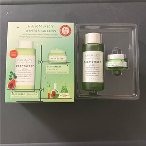 Farmacy Winter Greens Deep Sweep Set - Toner & Moisturizer
